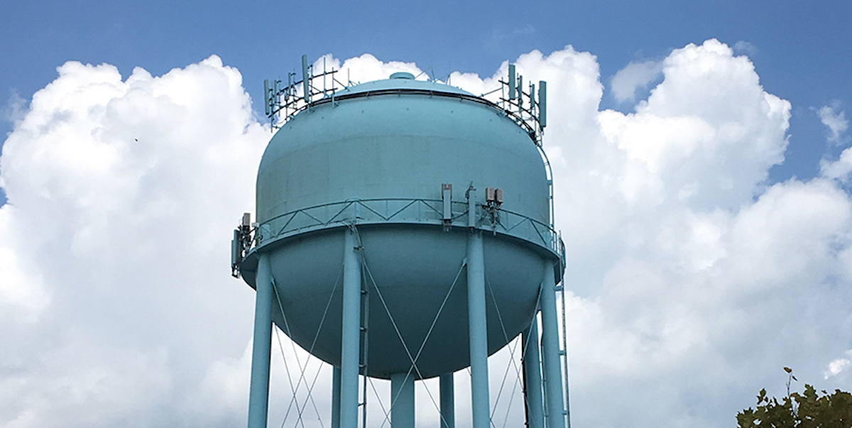 Water Storage Tank.