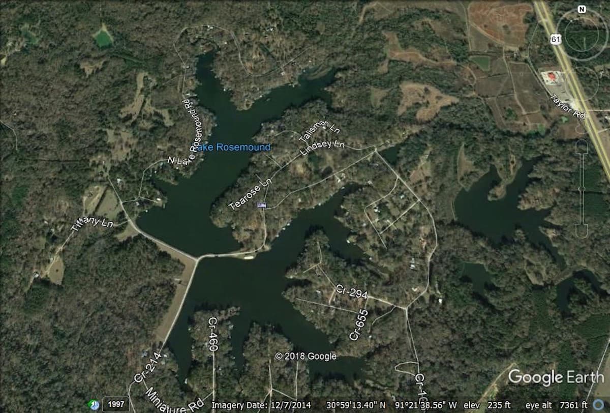 Google Earth Image Lower Basin Case Study