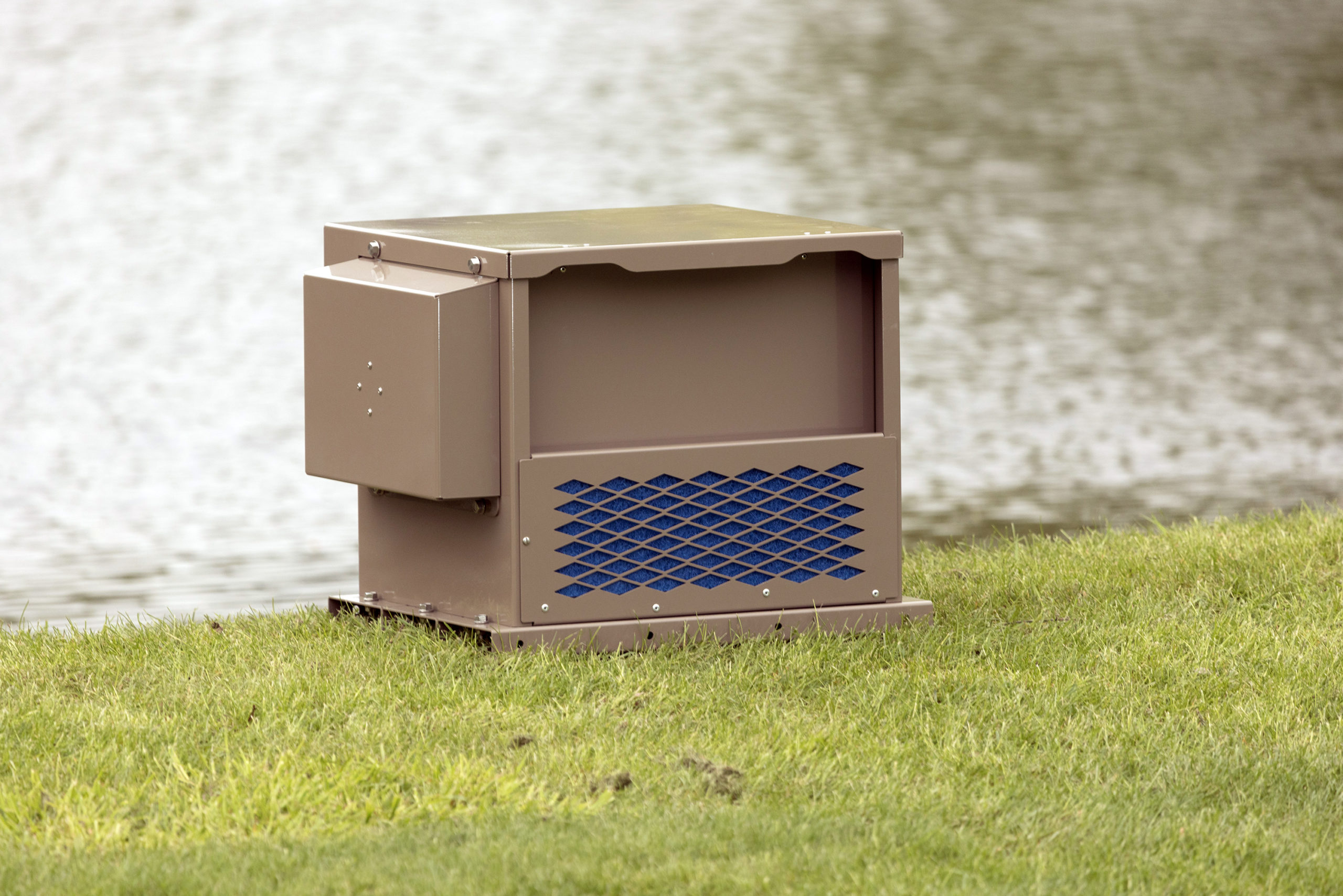 Robust-Aire Medium Cabinet Front Side Angle